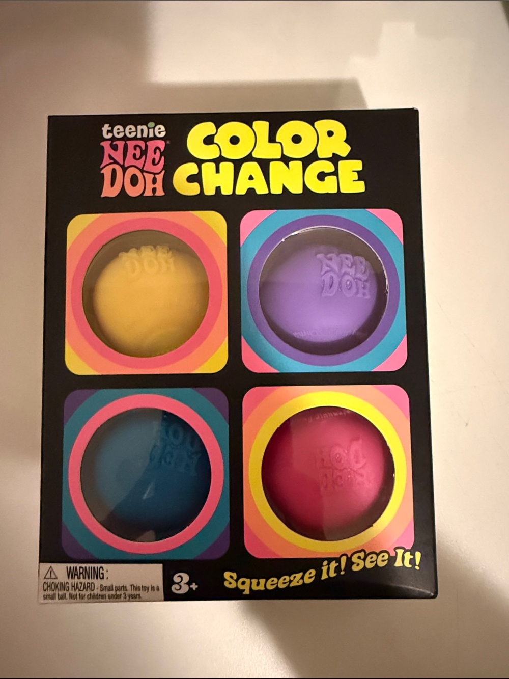 Teenie NeeDoh Color Change - Multicolor Pack